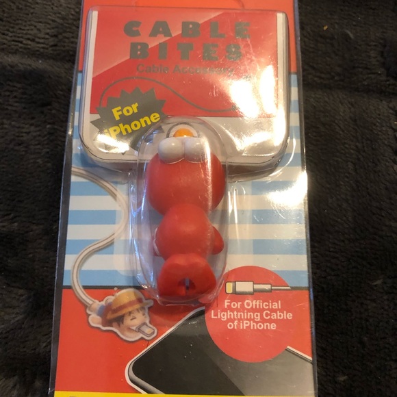 Sesame Street Cookie Monster & Elmo Cable Bite NWT - Picture 3 of 6